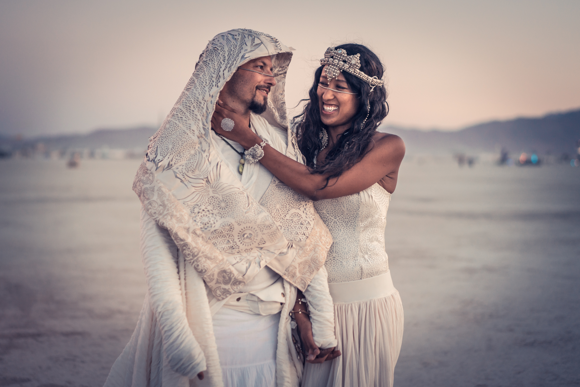 playa wedding burning man 2018 black rock city yoshi gilles