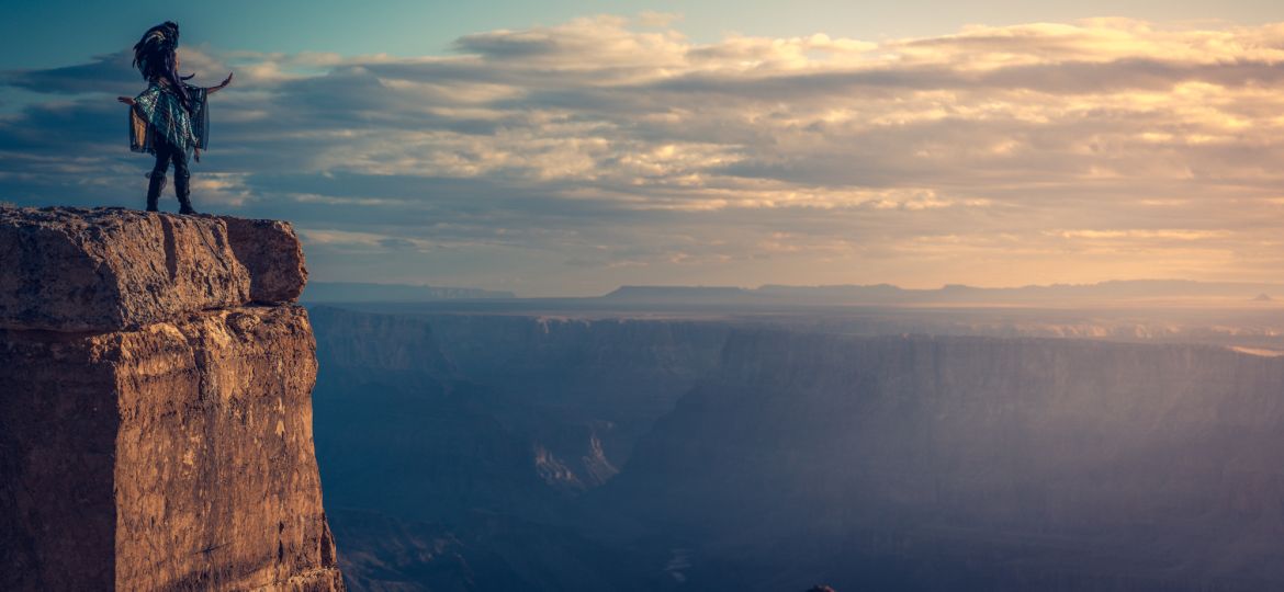 grand canyon sunrise shaman