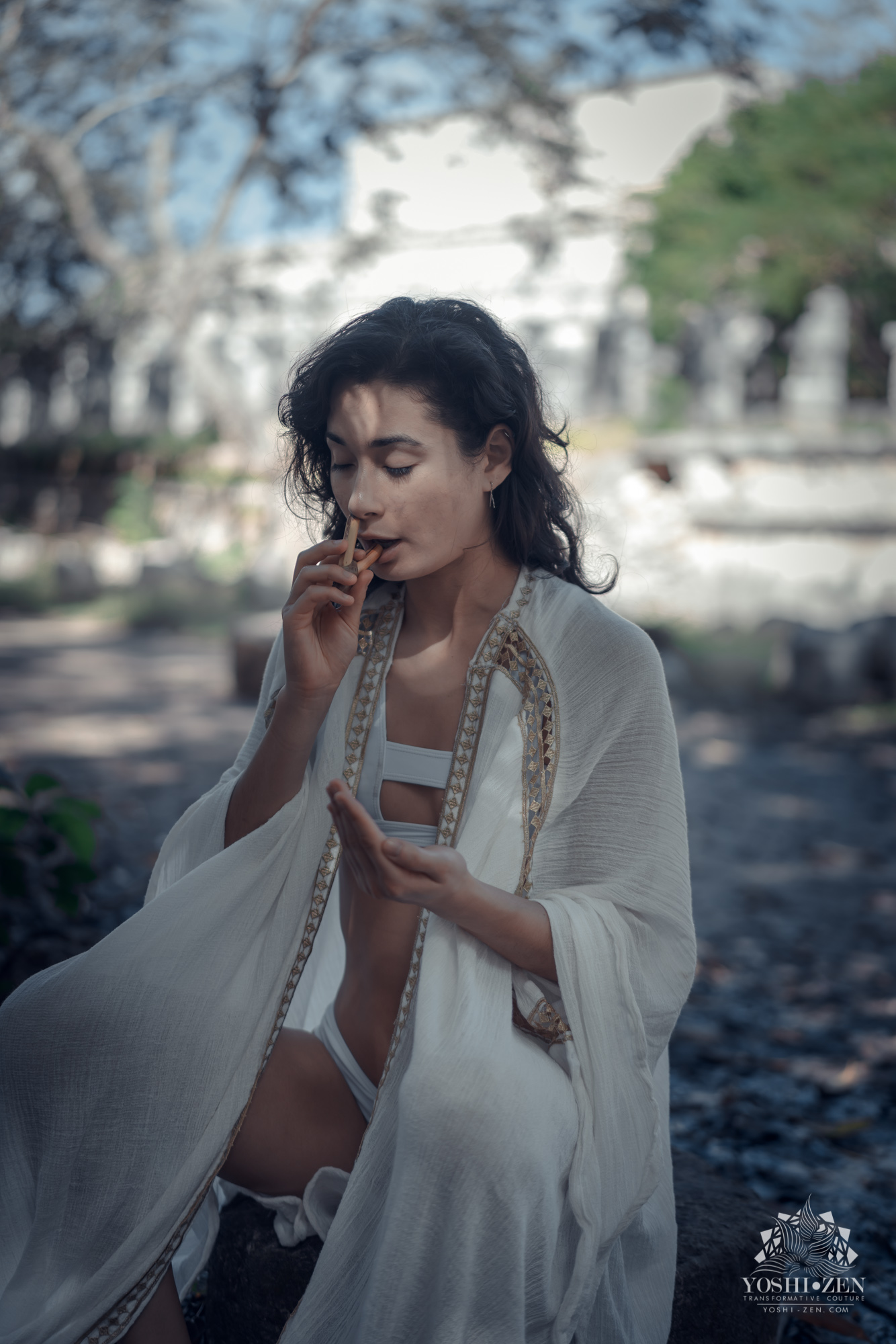 chichen itza tulum fashion rapé ceremony tobacco sacred