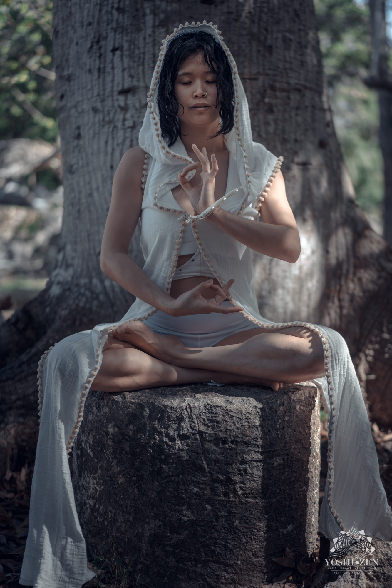 ayahusca ceremony clothing goddess priestess robe 