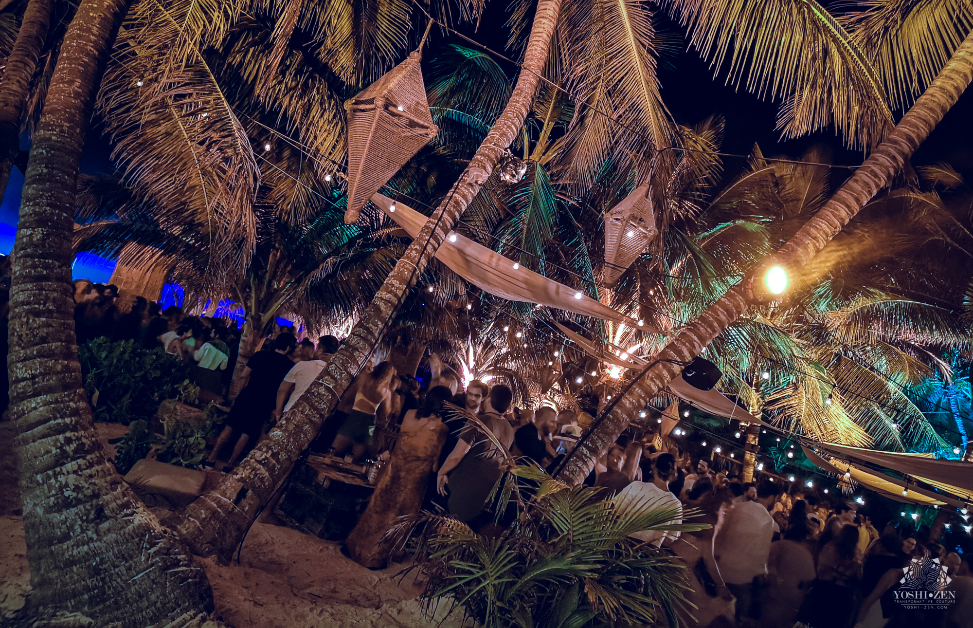 Nomade tulum beach party mexico bedouin